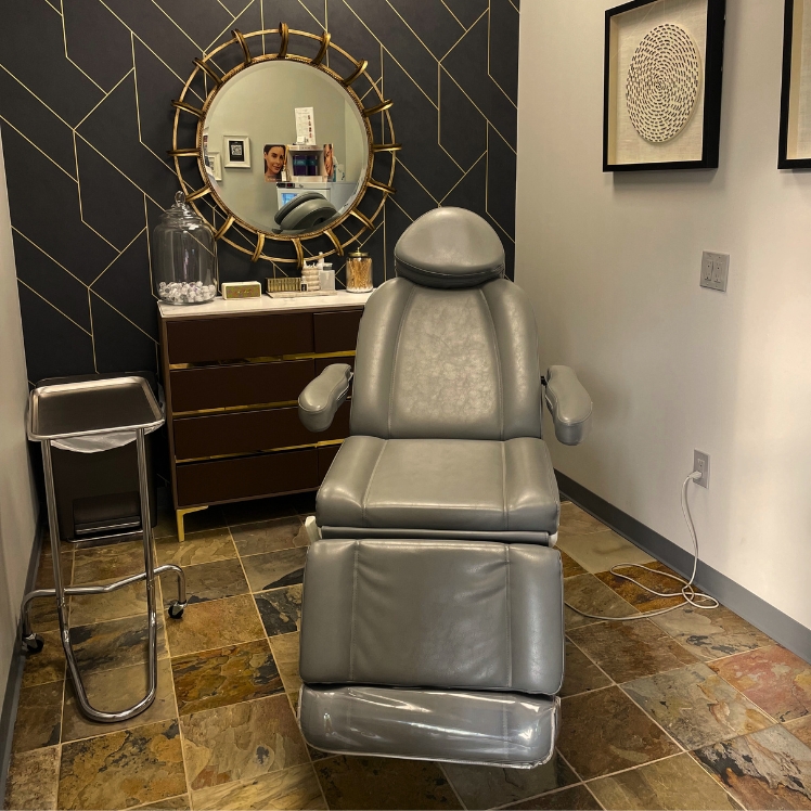 Morningside-interior-med-spa-room at Natural Body in Atlanta
