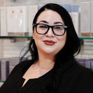 Ashley Cotner, licensed med spa aesthetician and laser practitioner at Natural Body Spa + Med Spa in Atlanta