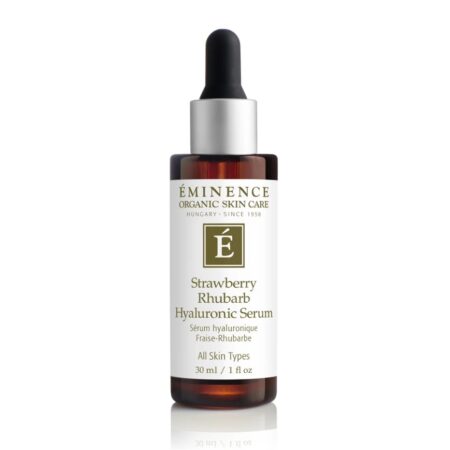 Strawberry Rhubarb Hyaluronic Serum Eminence Organic
