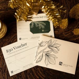 Holiday spa gift card and $50 voucher at Natural Body Spa + Med Spa in Atlanta, GA