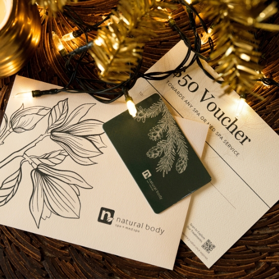 Natural Body Spa Gift Card and $50 Voucher